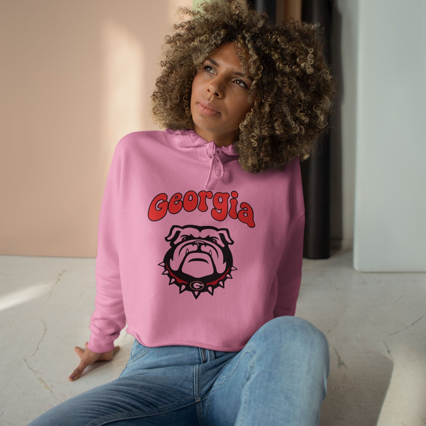 Georgia Cropped Hoodie