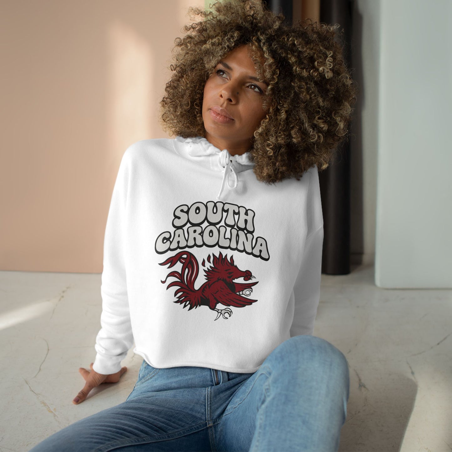 South Carolina Cropped Hoodie