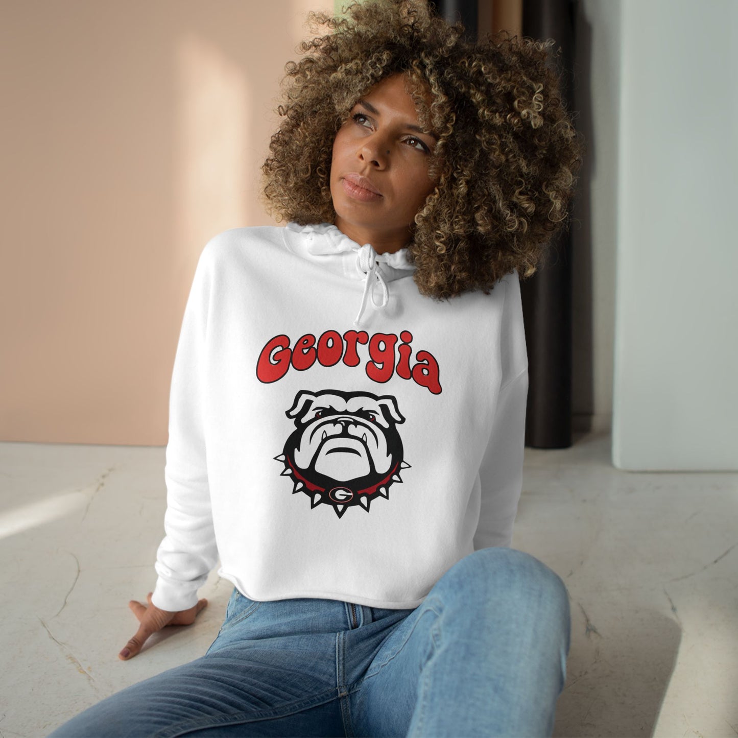 Georgia Cropped Hoodie